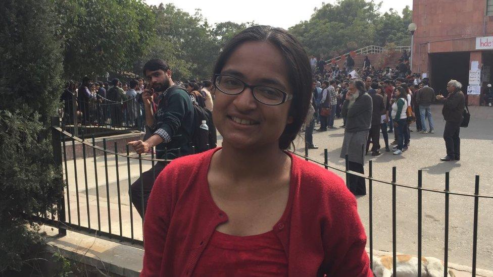 Student activist Shreya Ghosh