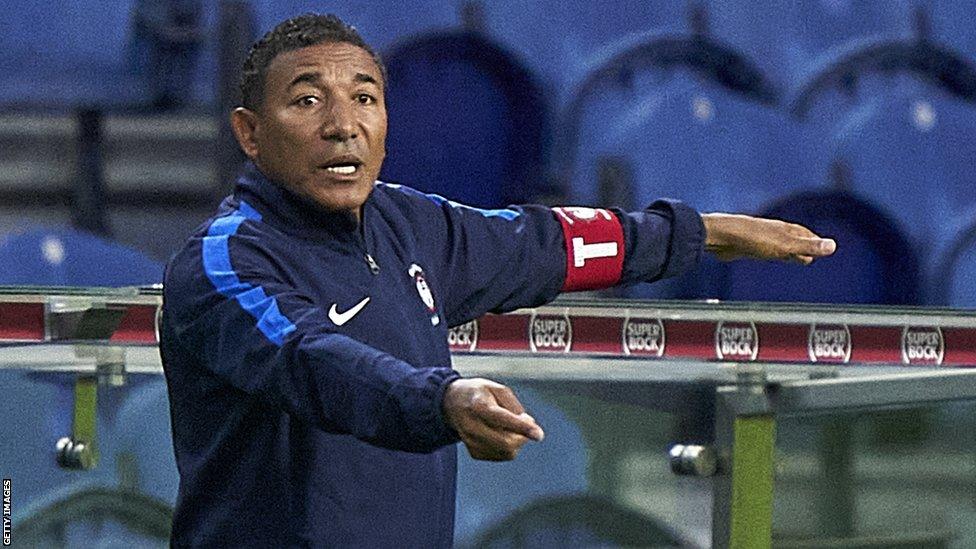 Angolan coach Lito Vidigal