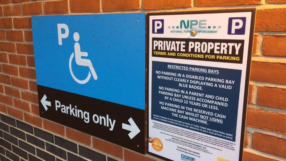 Suffolk Co-op CCTV catches 500 in 10-day parking bay misuse - BBC News