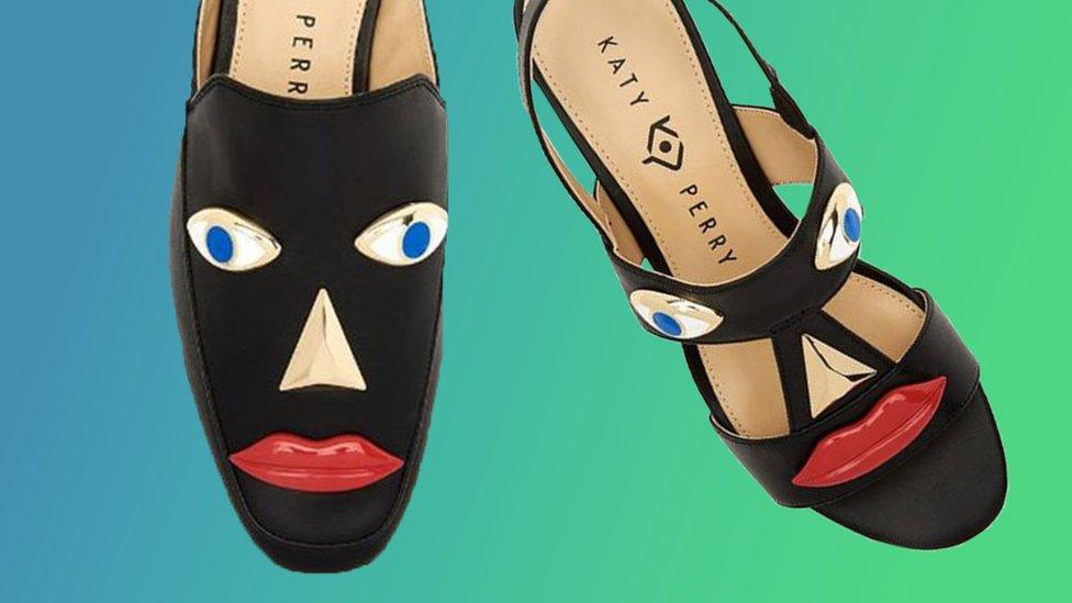 Blackface katy perry shoes on sale