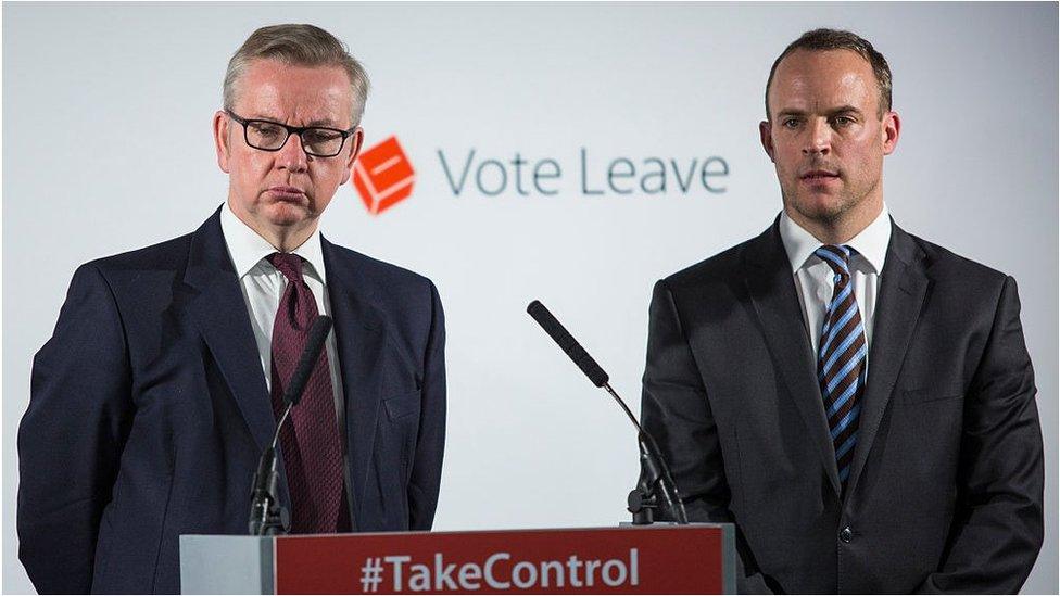 Michael Gove and Dominic Raab