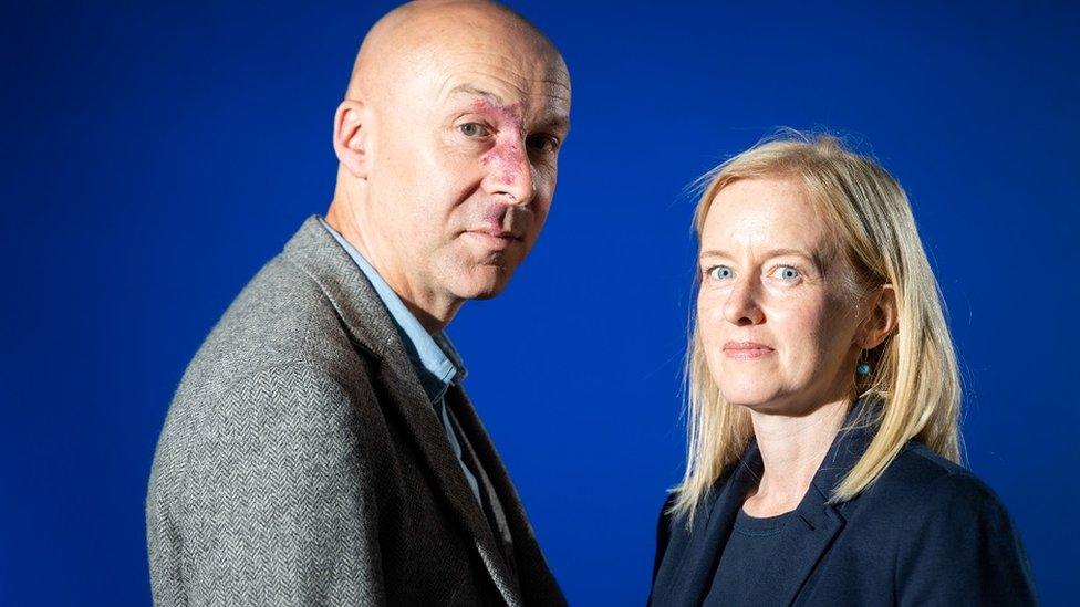 Chris Brookmyre and Dr Marisa Haetzman