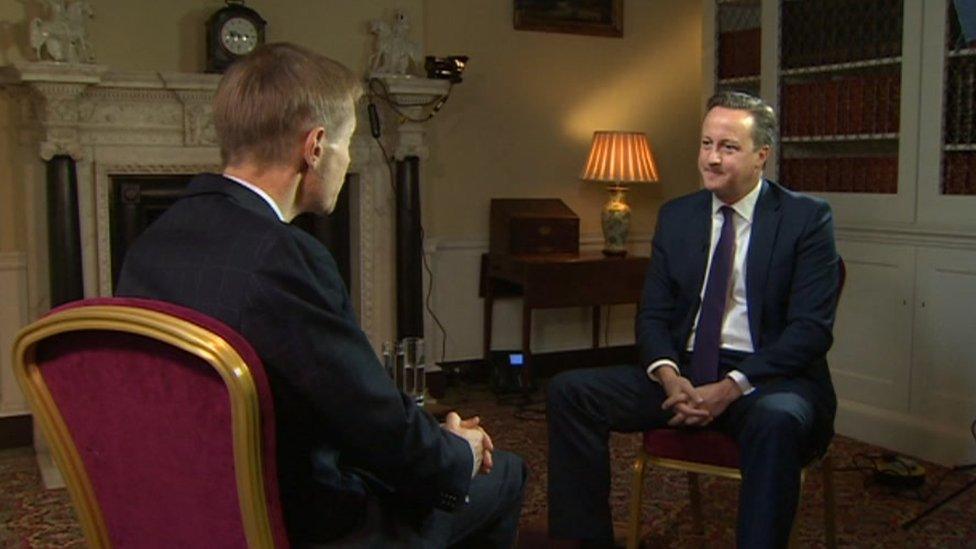 David Cornock and David Cameron