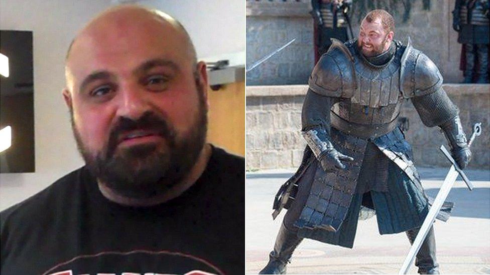 Laurence Shahlaei and Hafthor Bjornsson