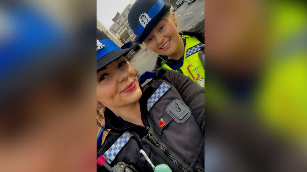 PCSOs selfie