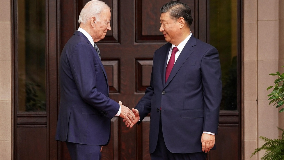 Biden and Xi meet in California