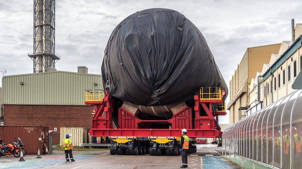 Part of the first new Dreadnought class submarine