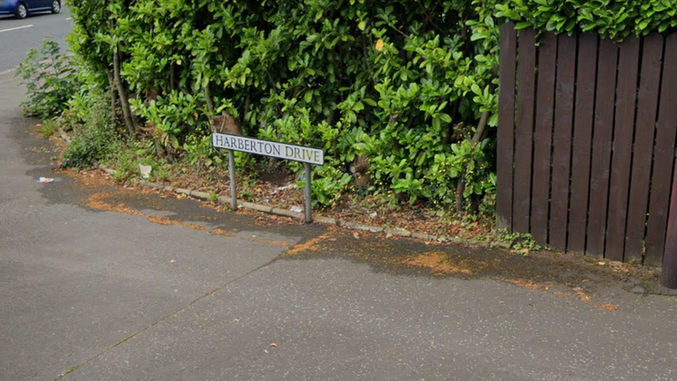 Harberton Drive sign