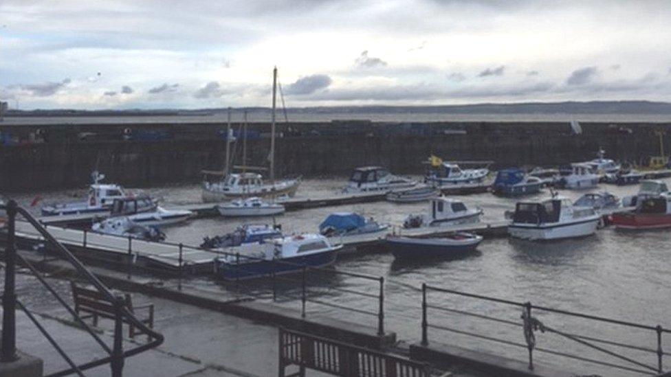 Newhaven harbour Pic: Doug MacLeod