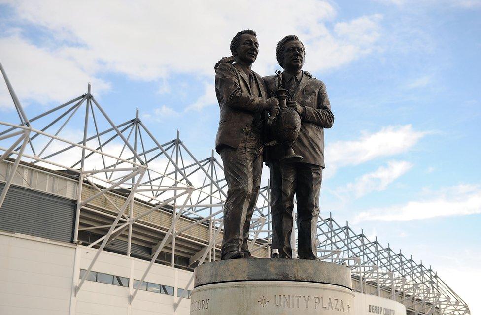 Pride Park stadium in Derby