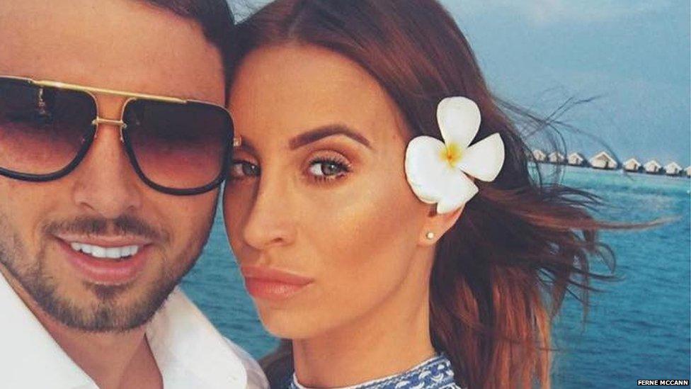 Arthur Collins and Ferne McCann