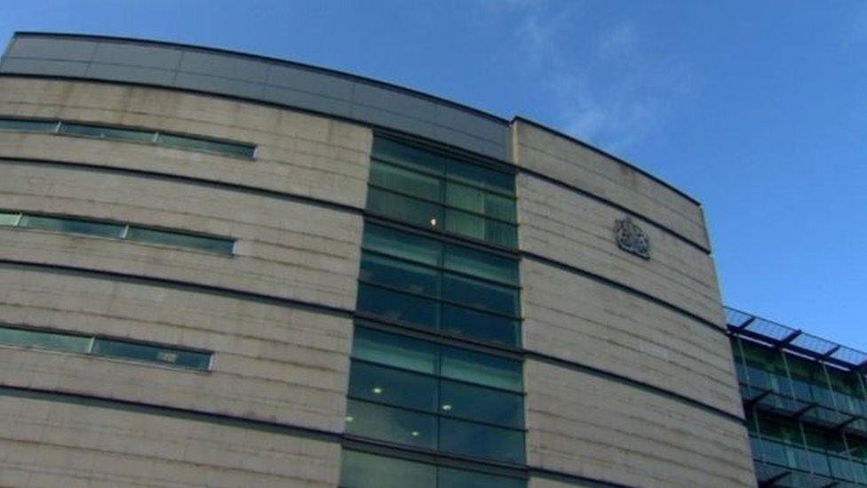 The case has been heard at the Laganside courts complex in Belfast