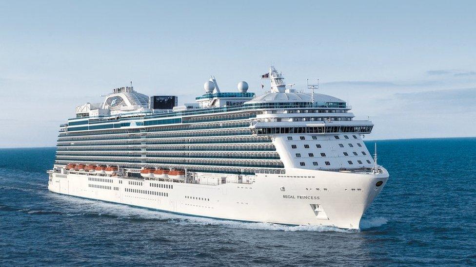 Regal Princess cruise ship