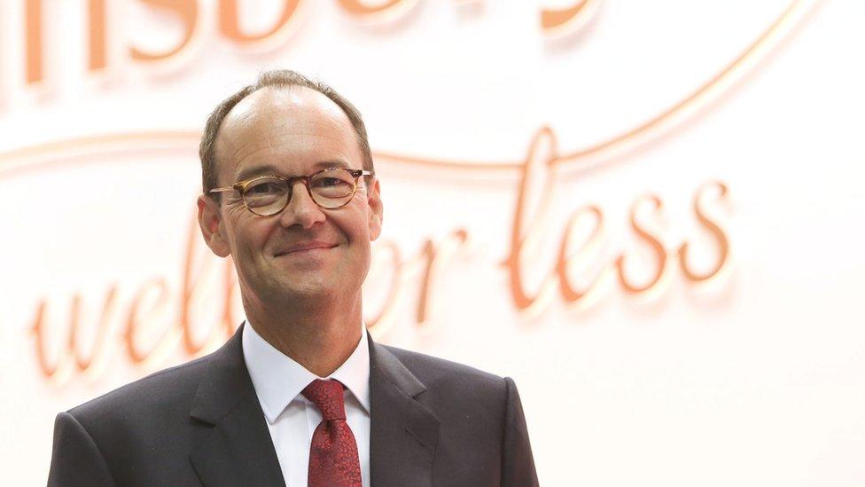 Mike Coupe, Sainsbury's chief executive