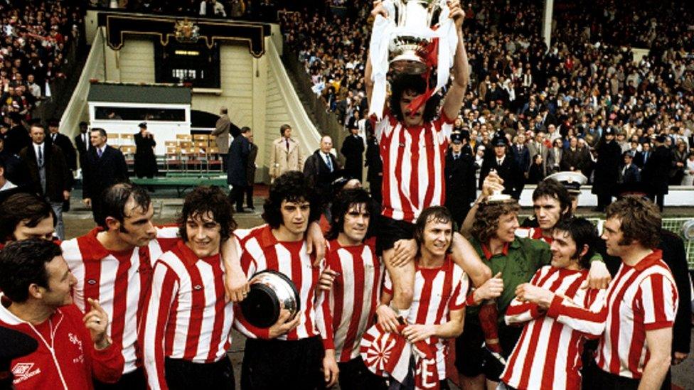 Sunderland's 1973 Cup winning squad