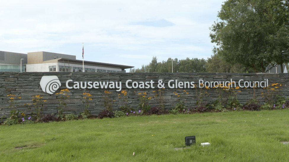 Causeway council building entrance