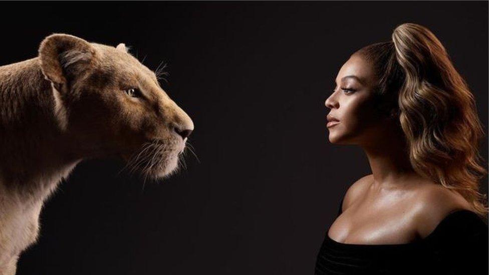 Beyonce plays Nala in the remake of Disney's classic animation