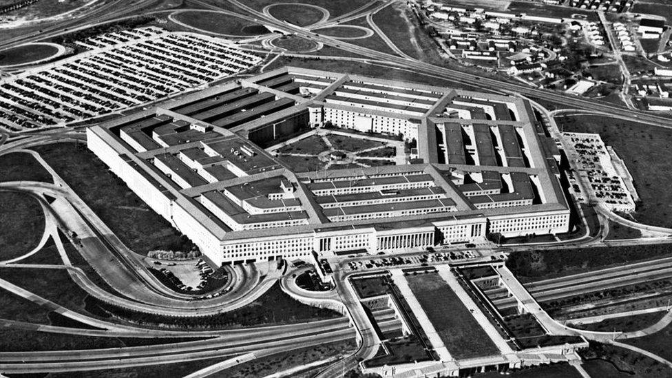 The Pentagon, pictured in the 1960s