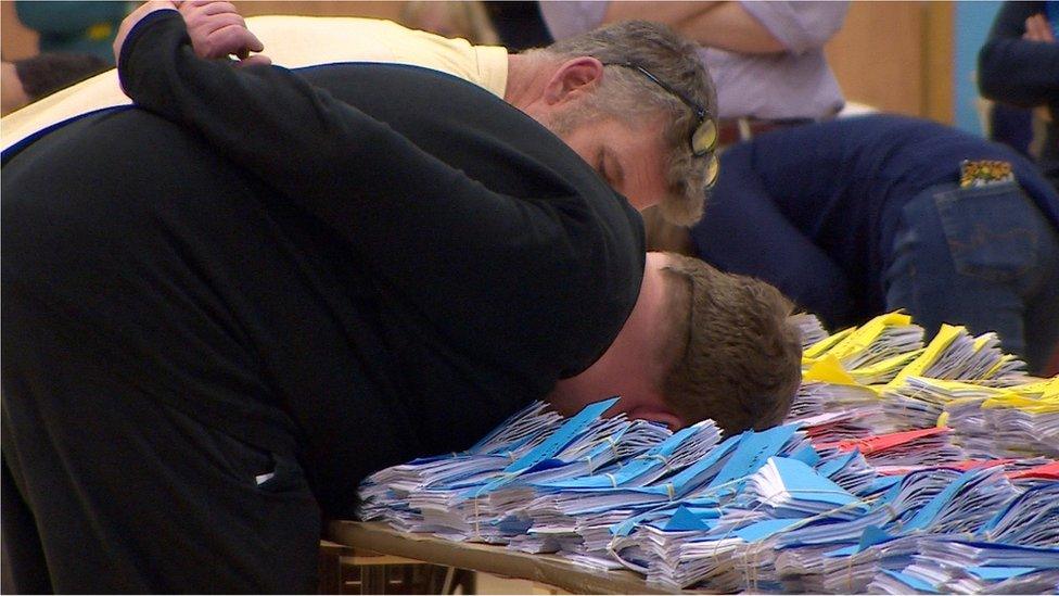 Bundle recount in Cheltenham