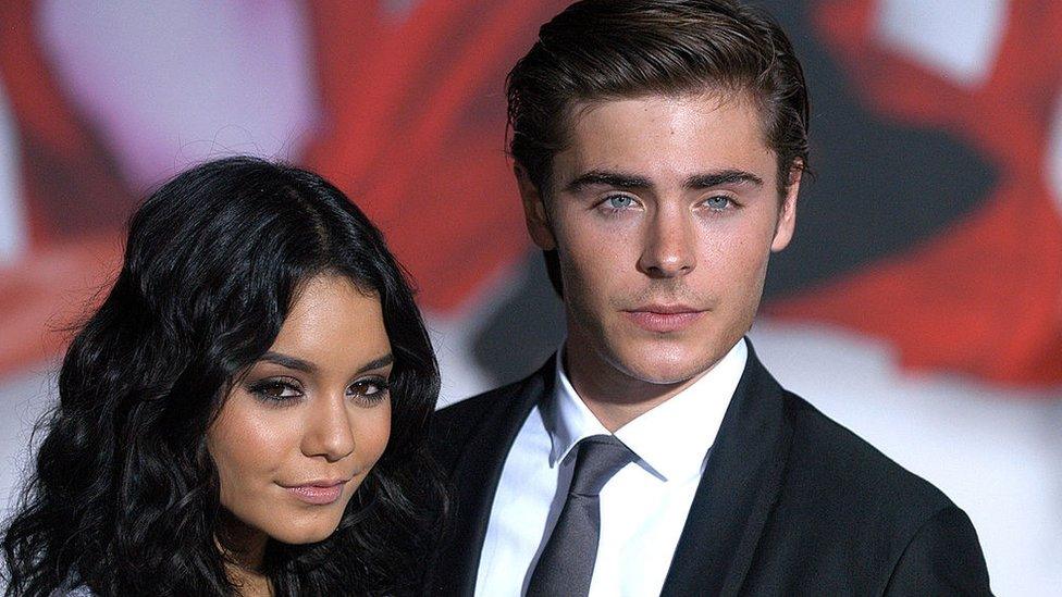 Vanessa Hudgens and Zac Effron pictured in 2008