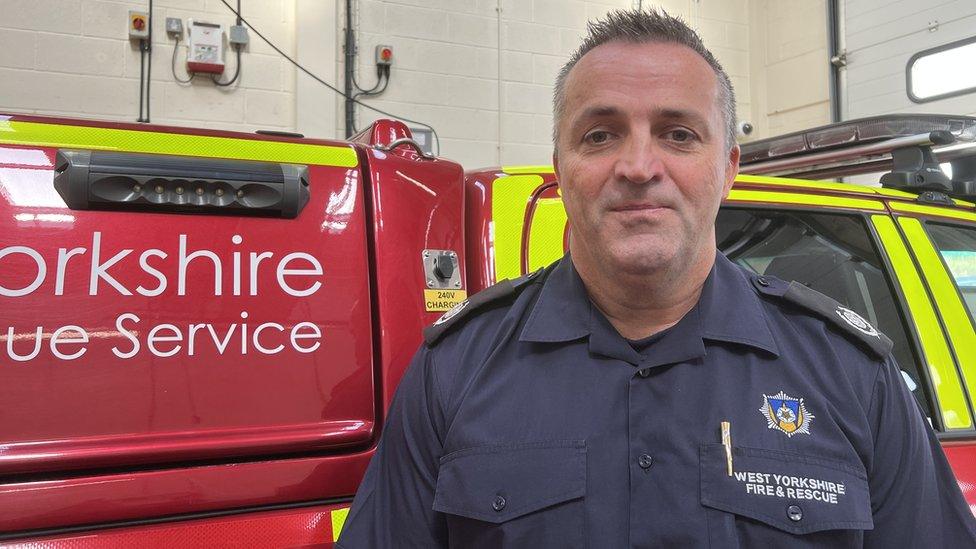 Paul Daly, WYFRS Wakefield District Commander