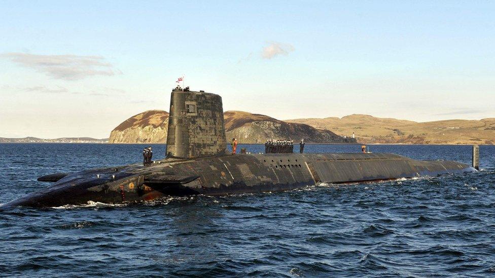 Trident Nuclear Submarine