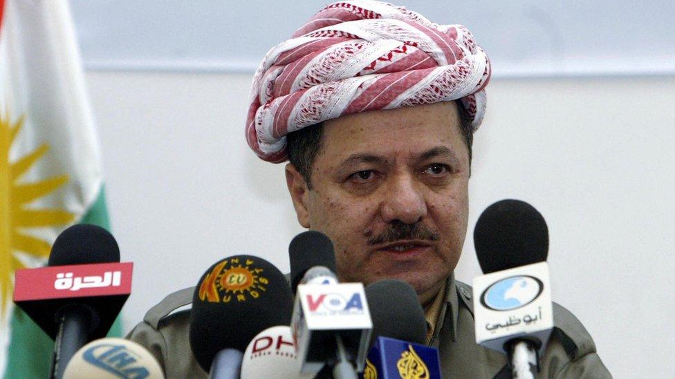 Iraqi Kurdistan's Massoud Barzani