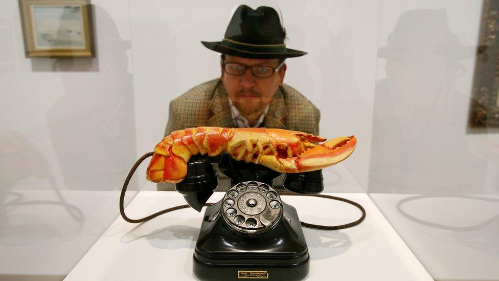 Salvador Dali's lobster telephone