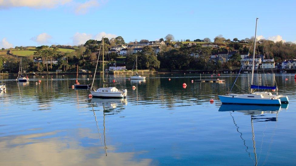 The river at Penryn