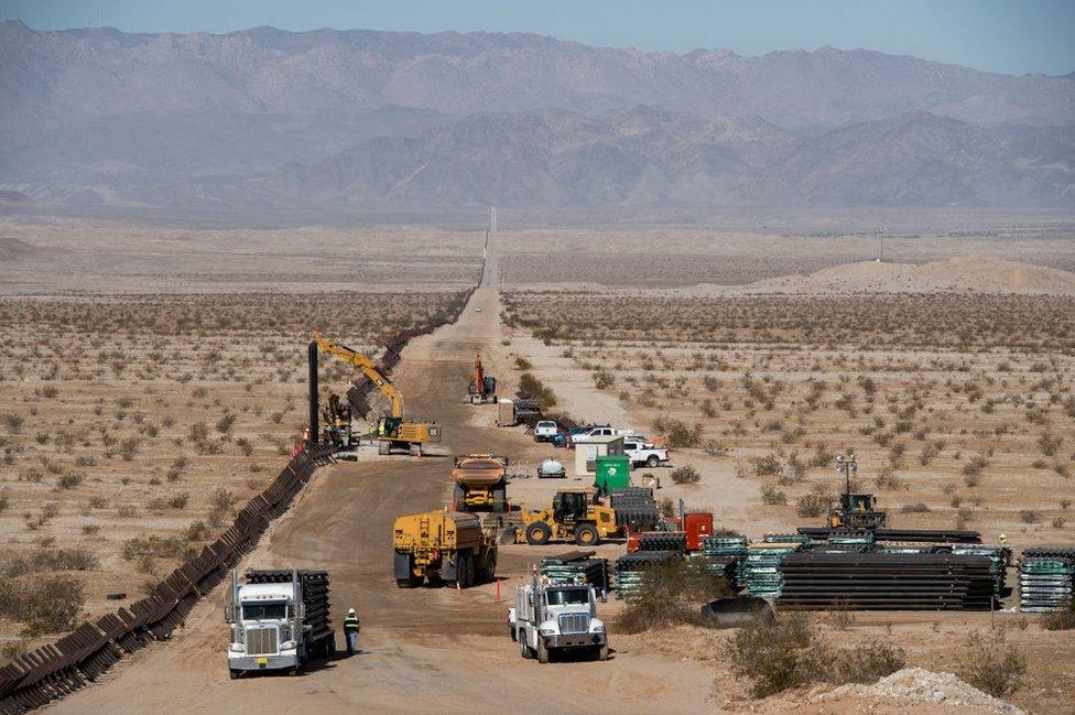 construction along the border