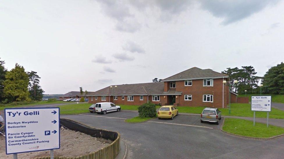 Ty'r Gelli sheltered housing scheme in Llanelli