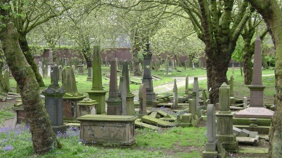 Key Hill graves