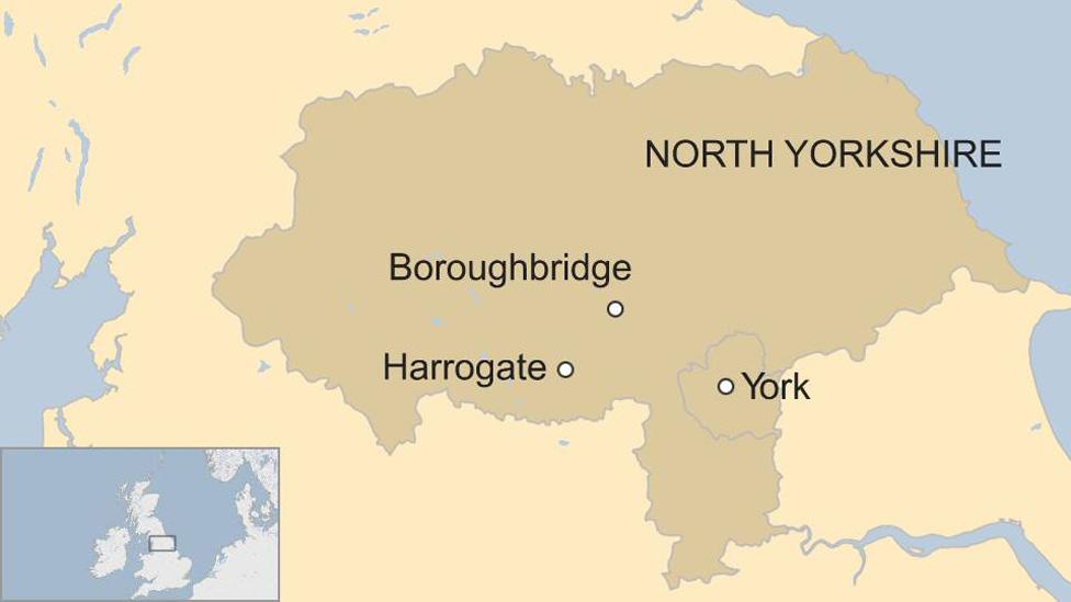 Map of Boroughbridge