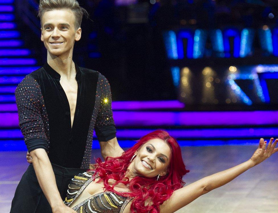 Joe Sugg and Dianne Buswell