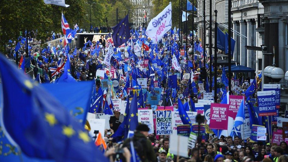 protesters in london