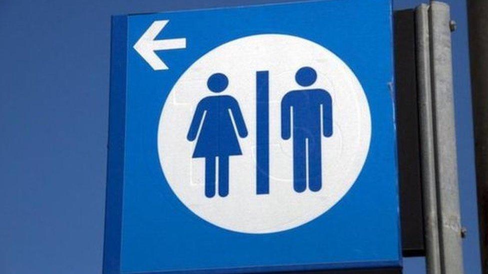 toilet sign