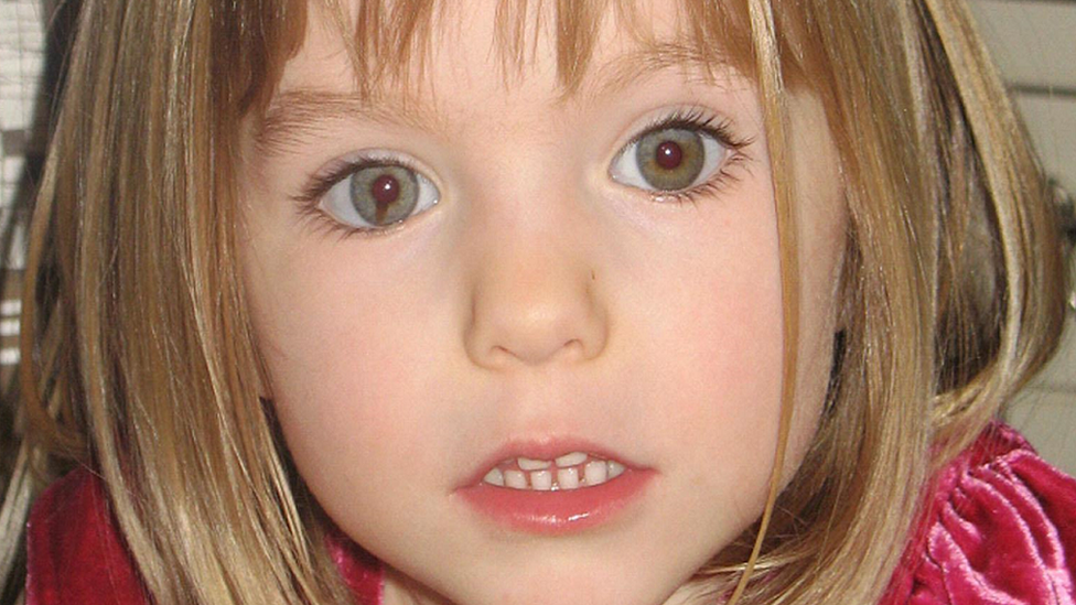 Madeleine McCann was three when she went missing in 2007