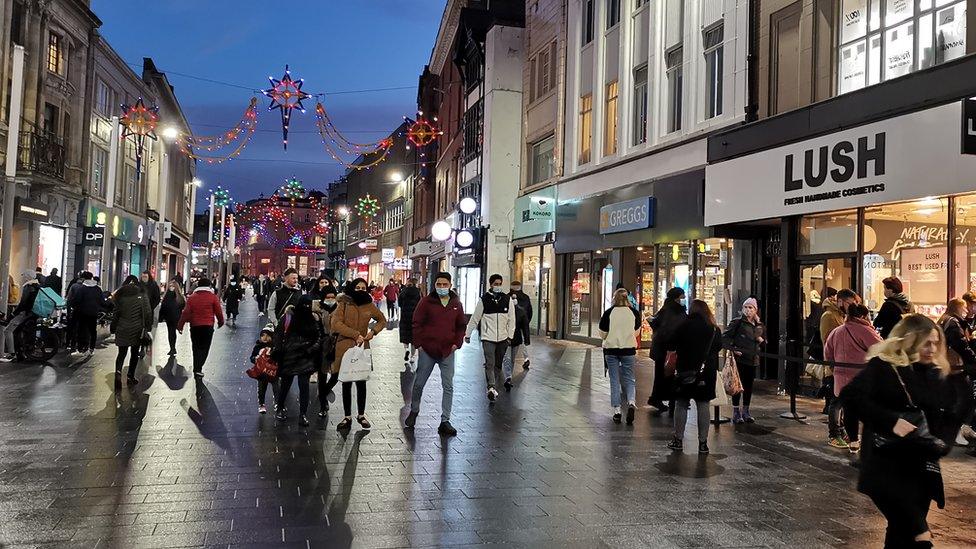 Leicester city centre