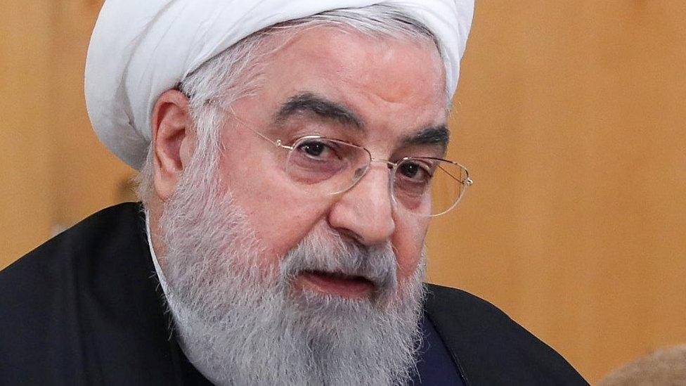 Iranian president Hassan Rouhani