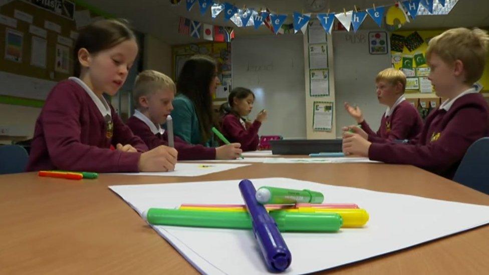 Children at the school