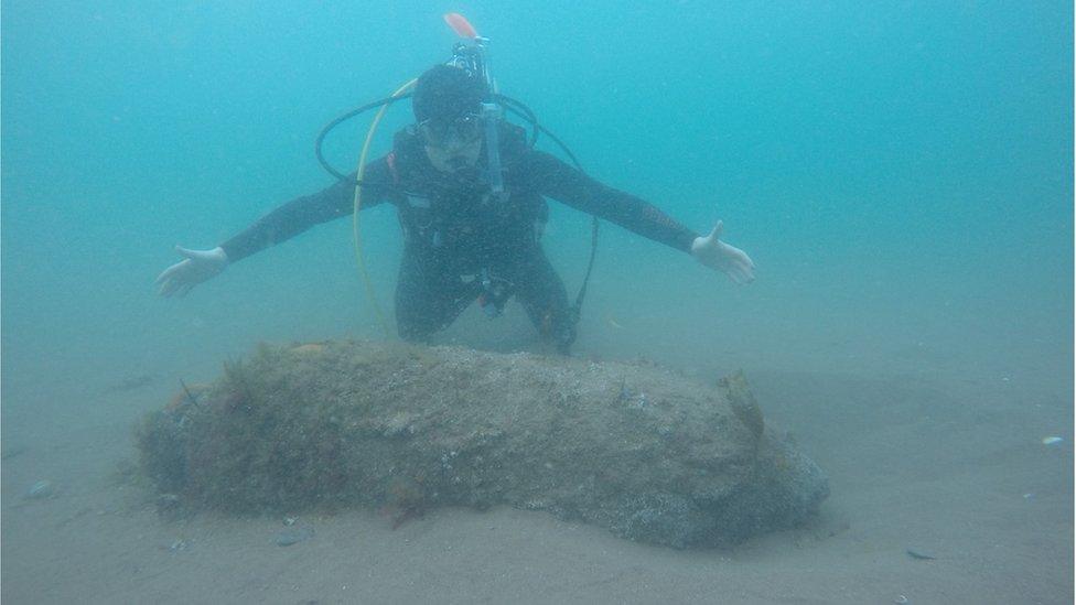 Unexploded bomb