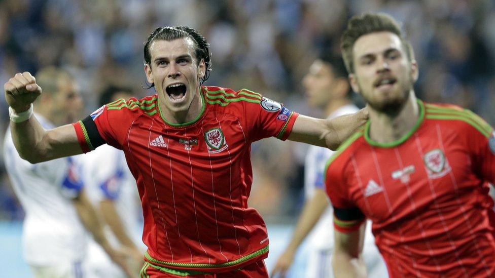 Wales pair Gareth Bale and Aaron Ramsey