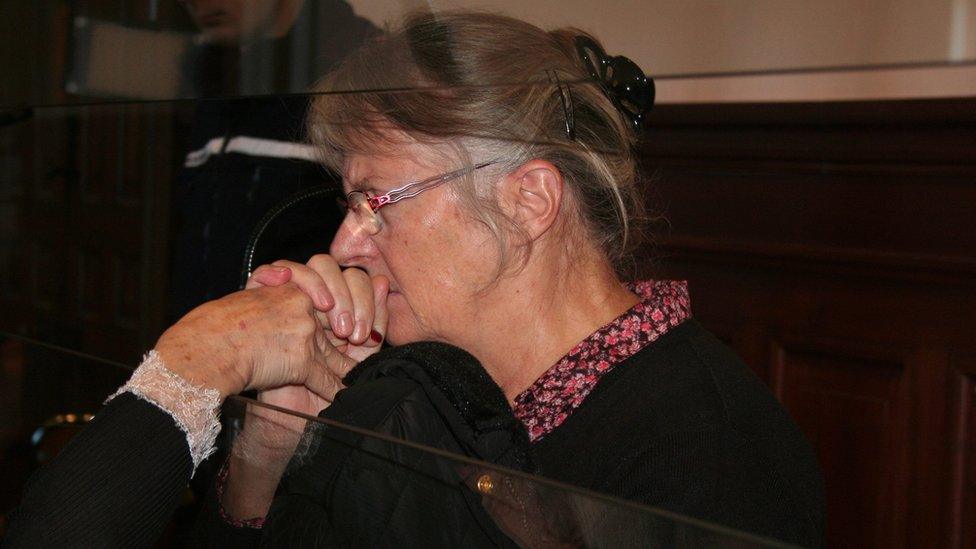 Jacqueline Sauvage in court in December 2015 when she lost her appeal