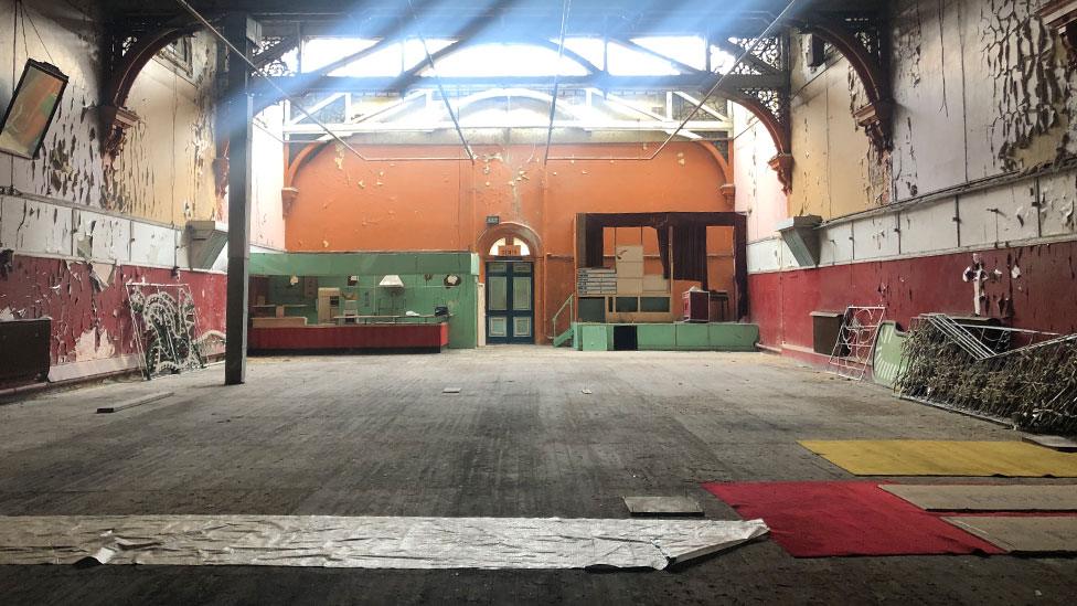 Wisbech Corn Exchange interior