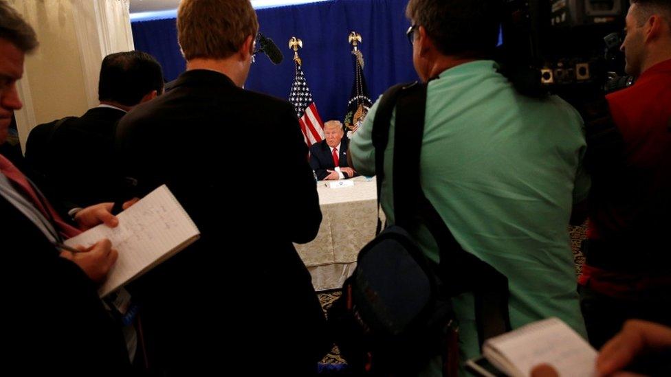 pool reporters film trump