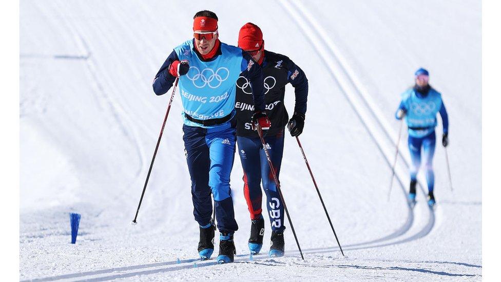 Team GB cross country skiing