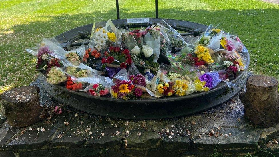 Miners' Wheel memorial in Aylesham