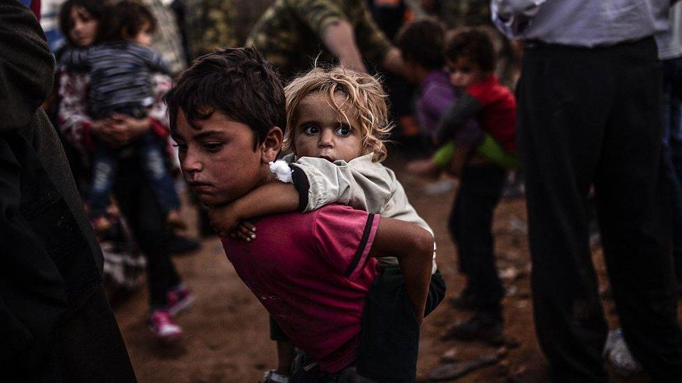 Refugee children