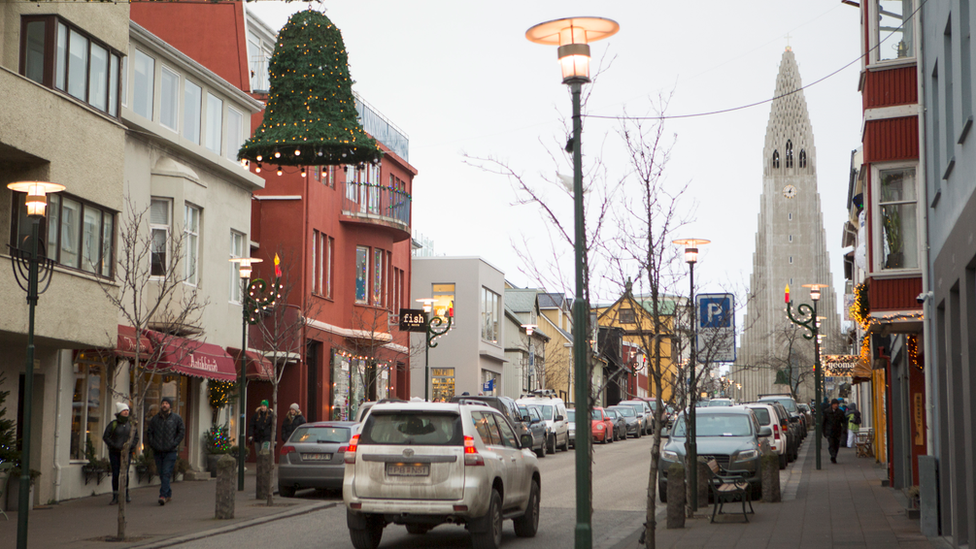 Reykjavik street scene 2017