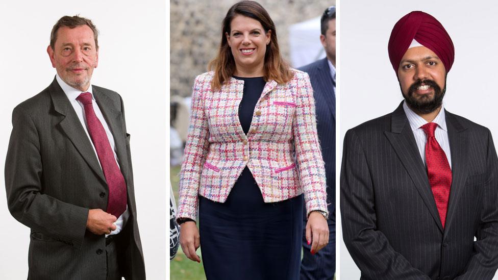 Lord Blunkett, Caroline Nokes and Tan Dhesi